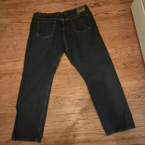 Wrangler’s Men’s Dark Blue Denim Jeans 42 x 32 5 pocket western, cowboy - Picture 7 of 7